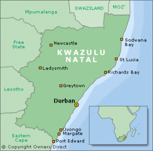 KZN map